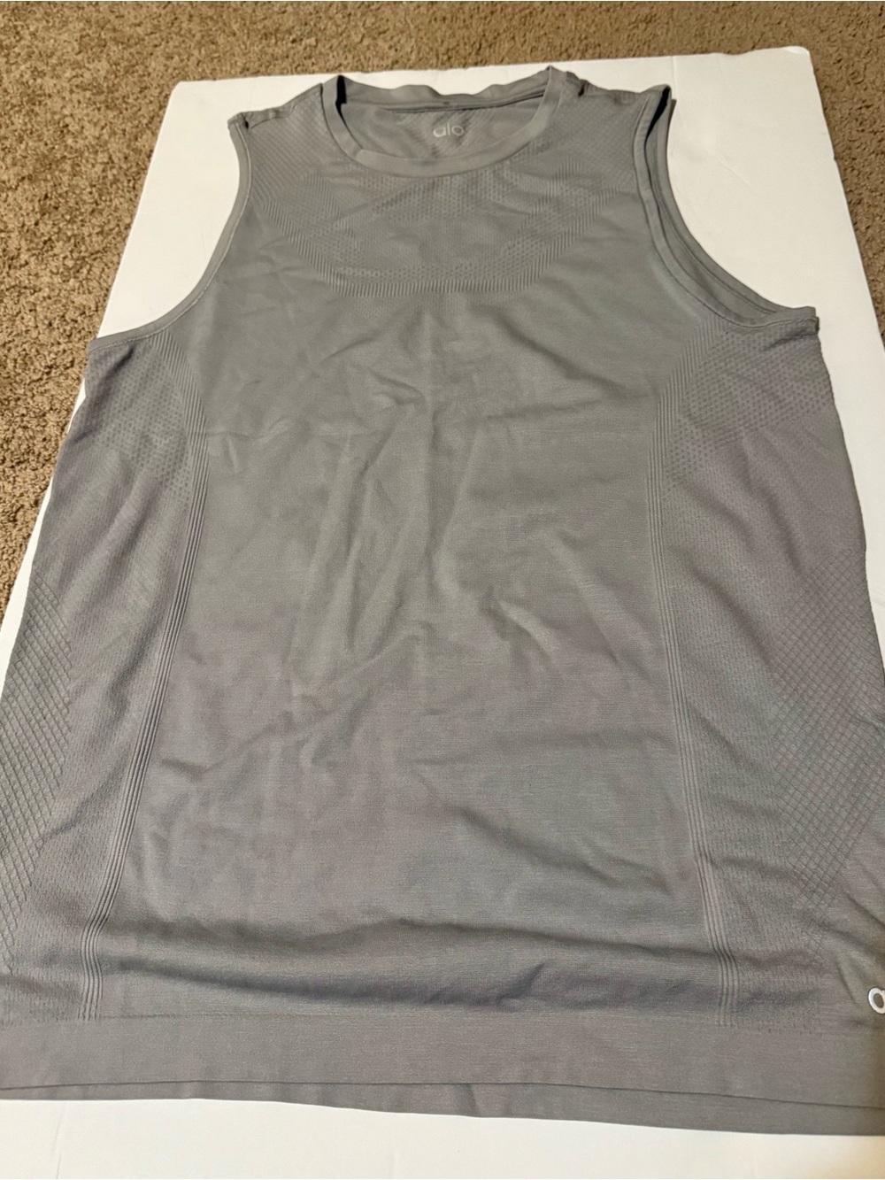 ALO Yoga Men’s Sleeveless Training Tank - Gray